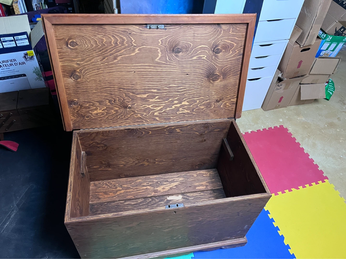 Wooden Storage Chest - photo 2