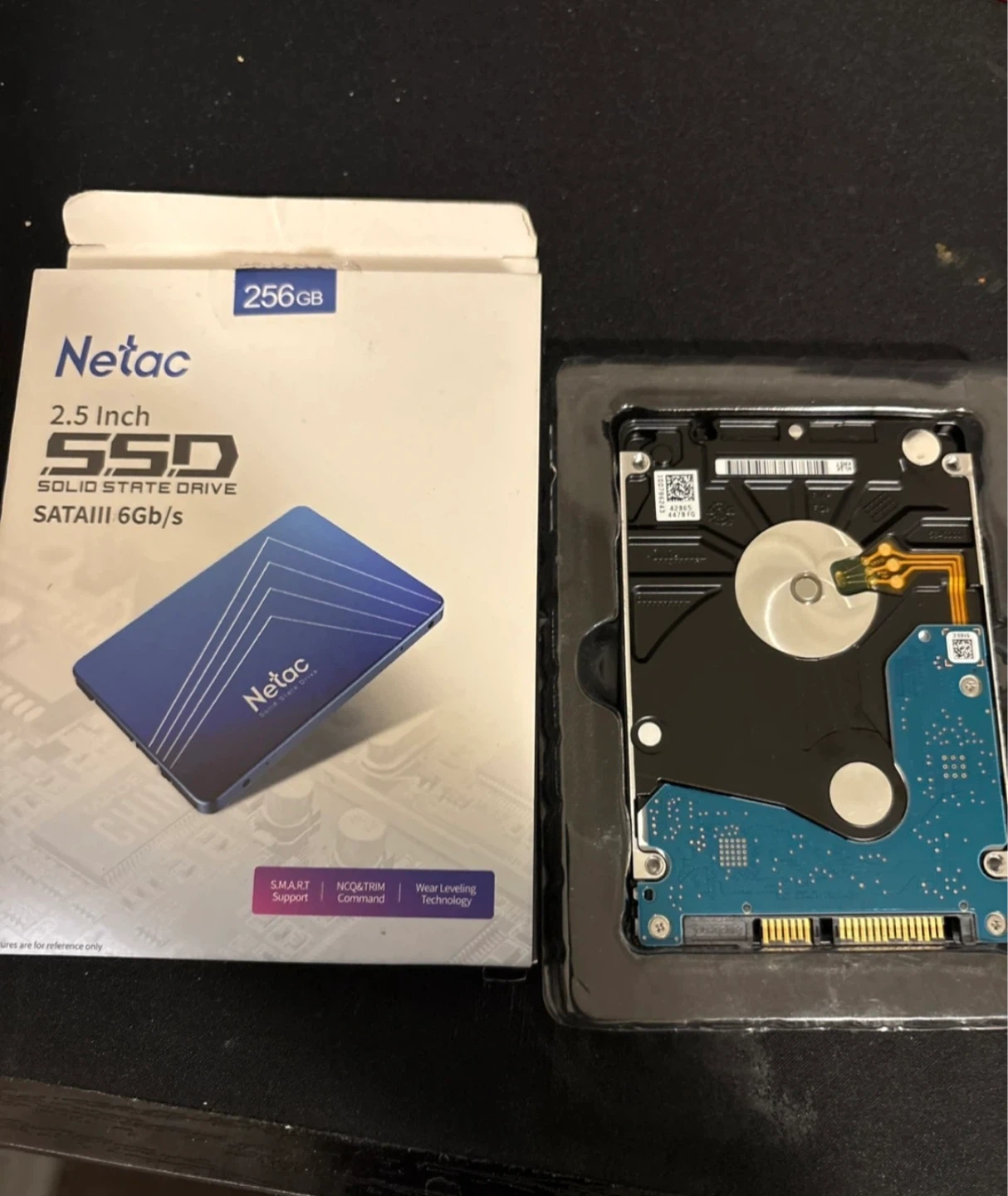 Netac 2.5 Inch 256GB SSD SATAIII 6Gb/s Solid State Drive