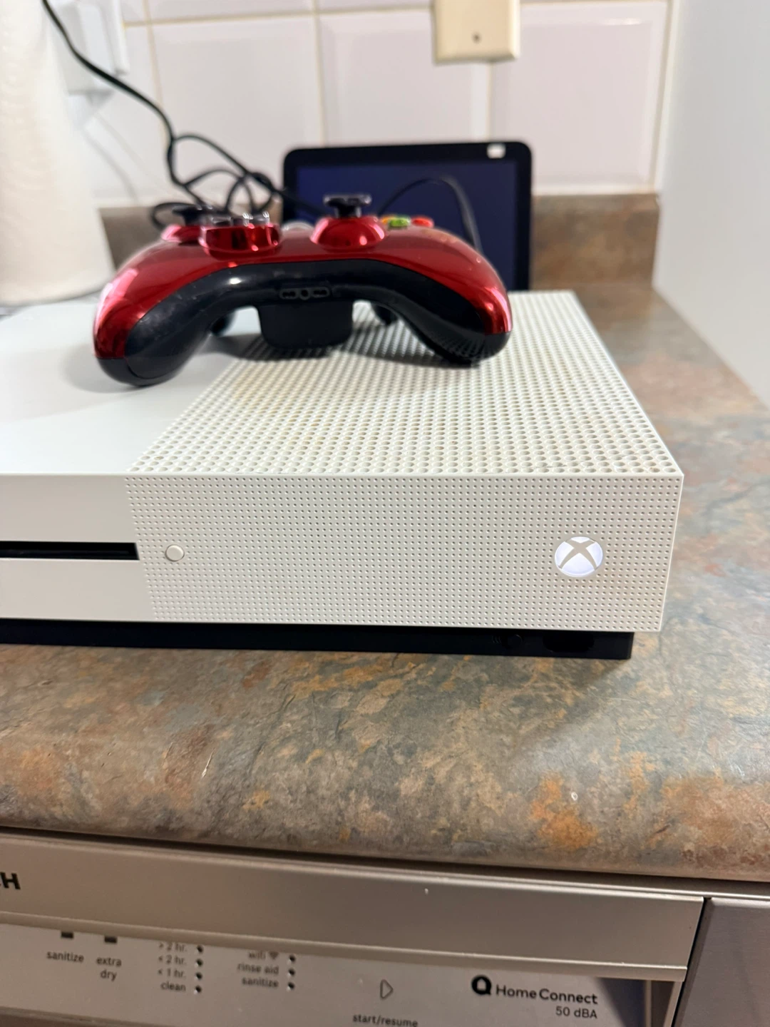Microsoft Xbox One S 1TB Console with Red Controller