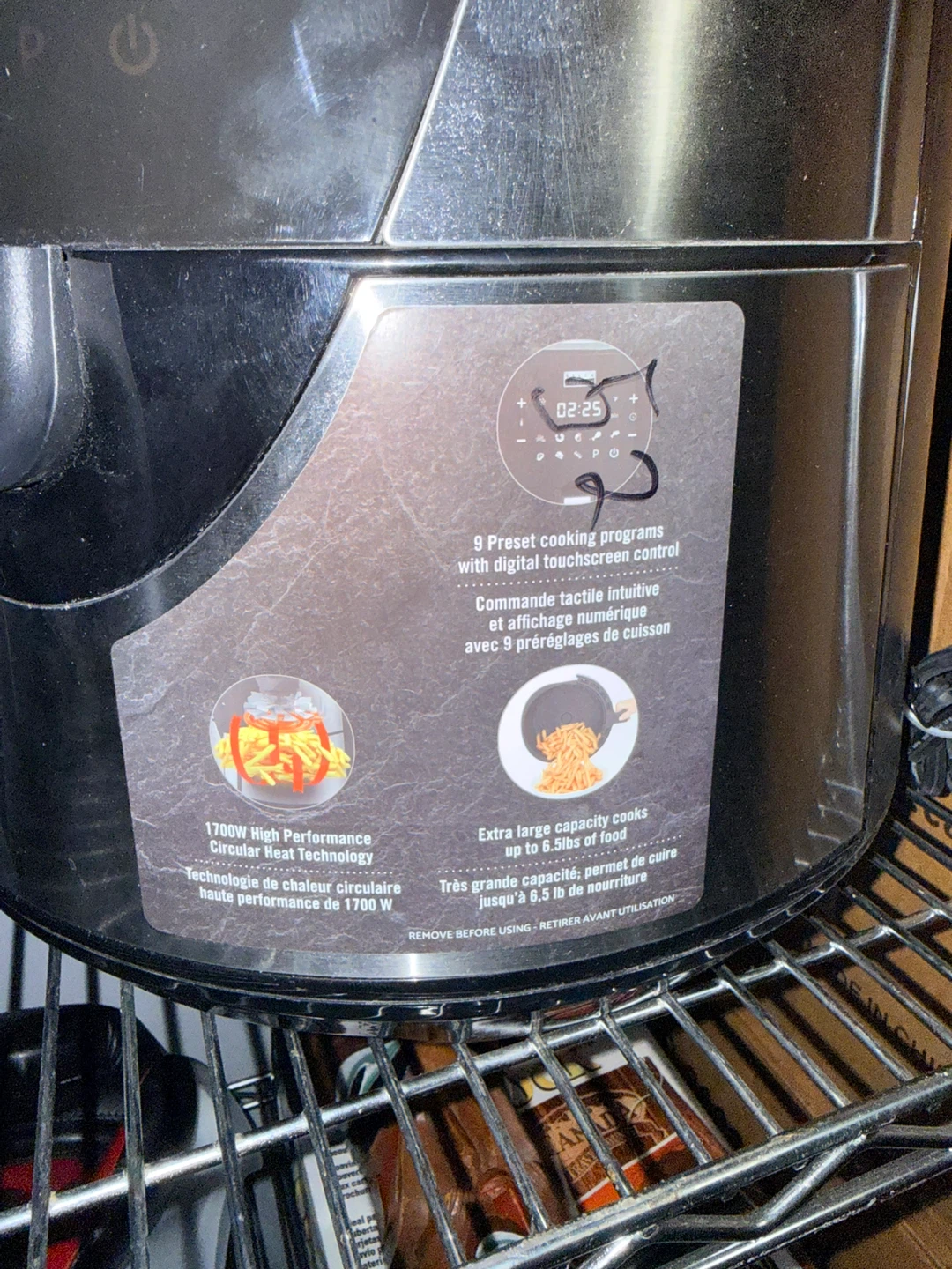 NEW OUT OF BOX Bella Pro Series 1700W Air Fryer