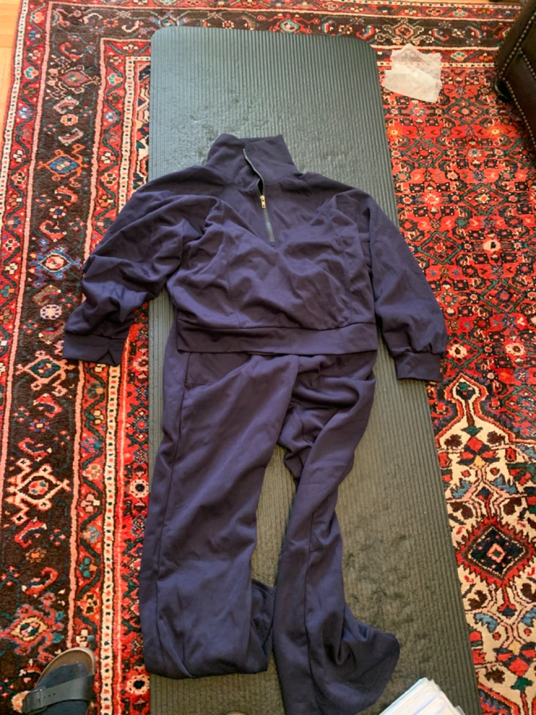 Navy Blue Tracksuit Set - Size XL