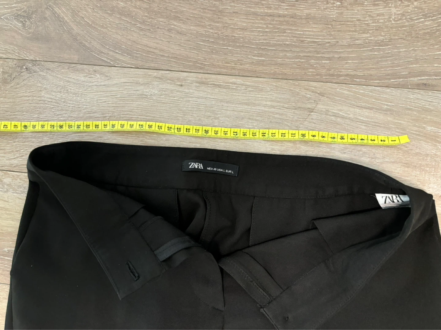 ZARA Black Cropped Trousers - photo 2