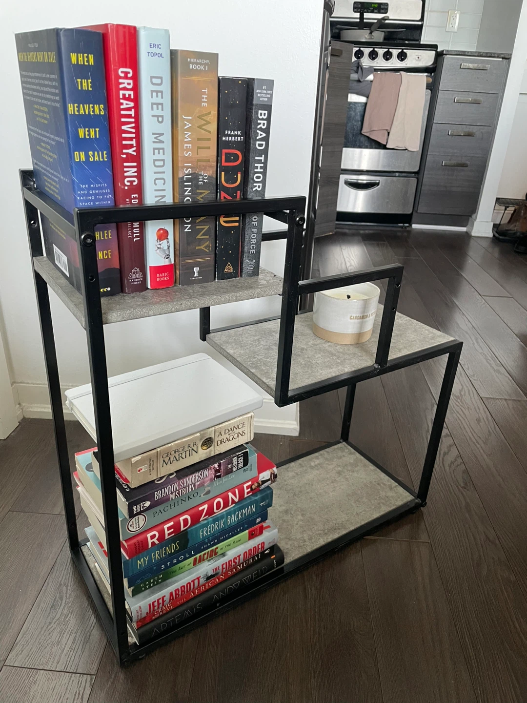 Multi-level book or plant holder