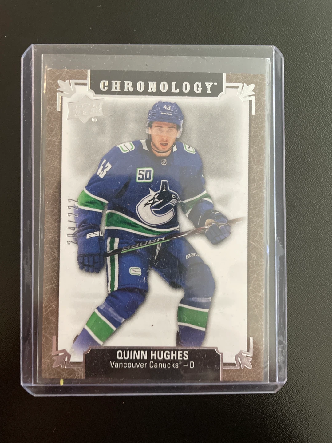 Quiter Hughes card