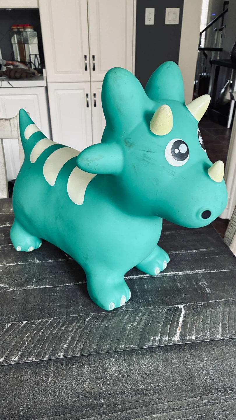 Mastermind Toys baby ride on bouncing Dino