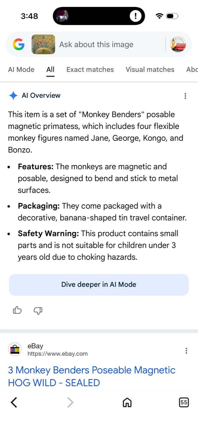 Monkey Benders Posable Magnetic Primates Toy Set - photo 5