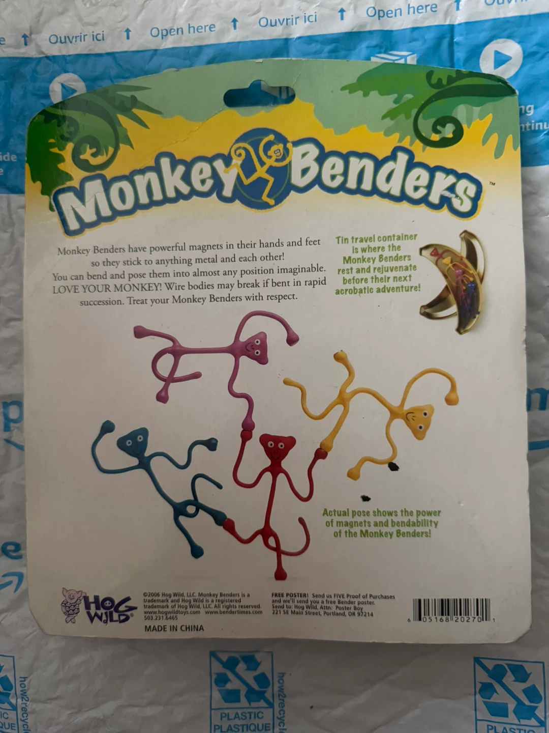 Monkey Benders Posable Magnetic Primates Toy Set - photo 2