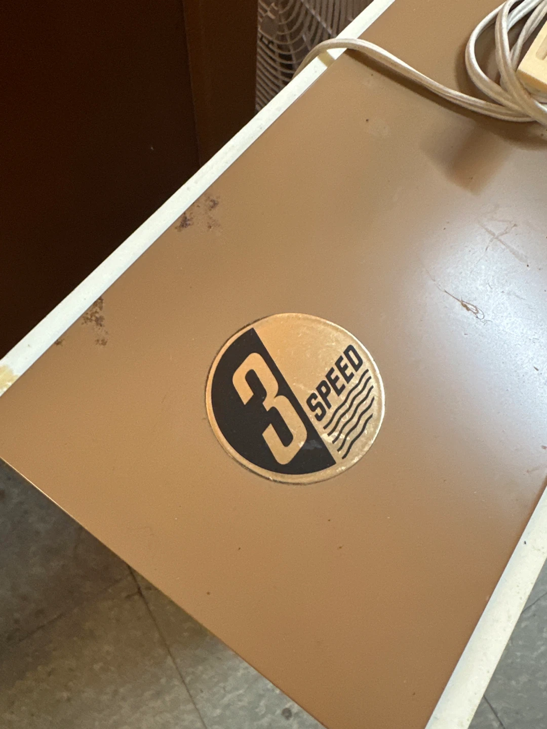 Vintage 3-Speed Box Fan - photo 2