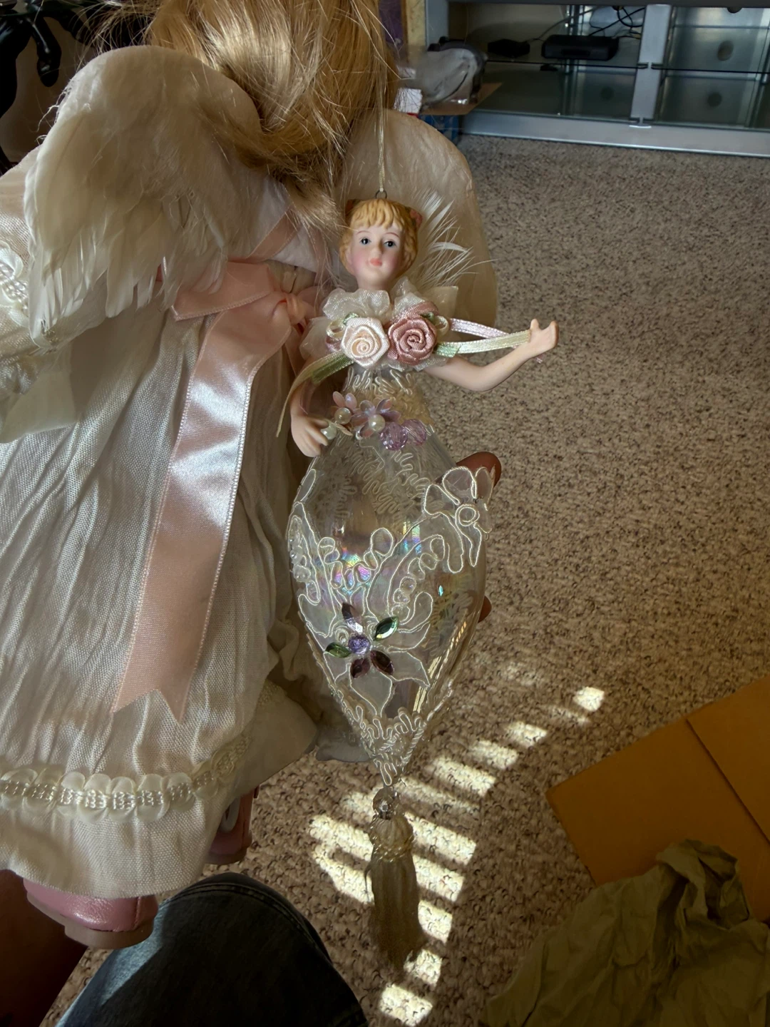 Angel Doll with Ornament - photo 3