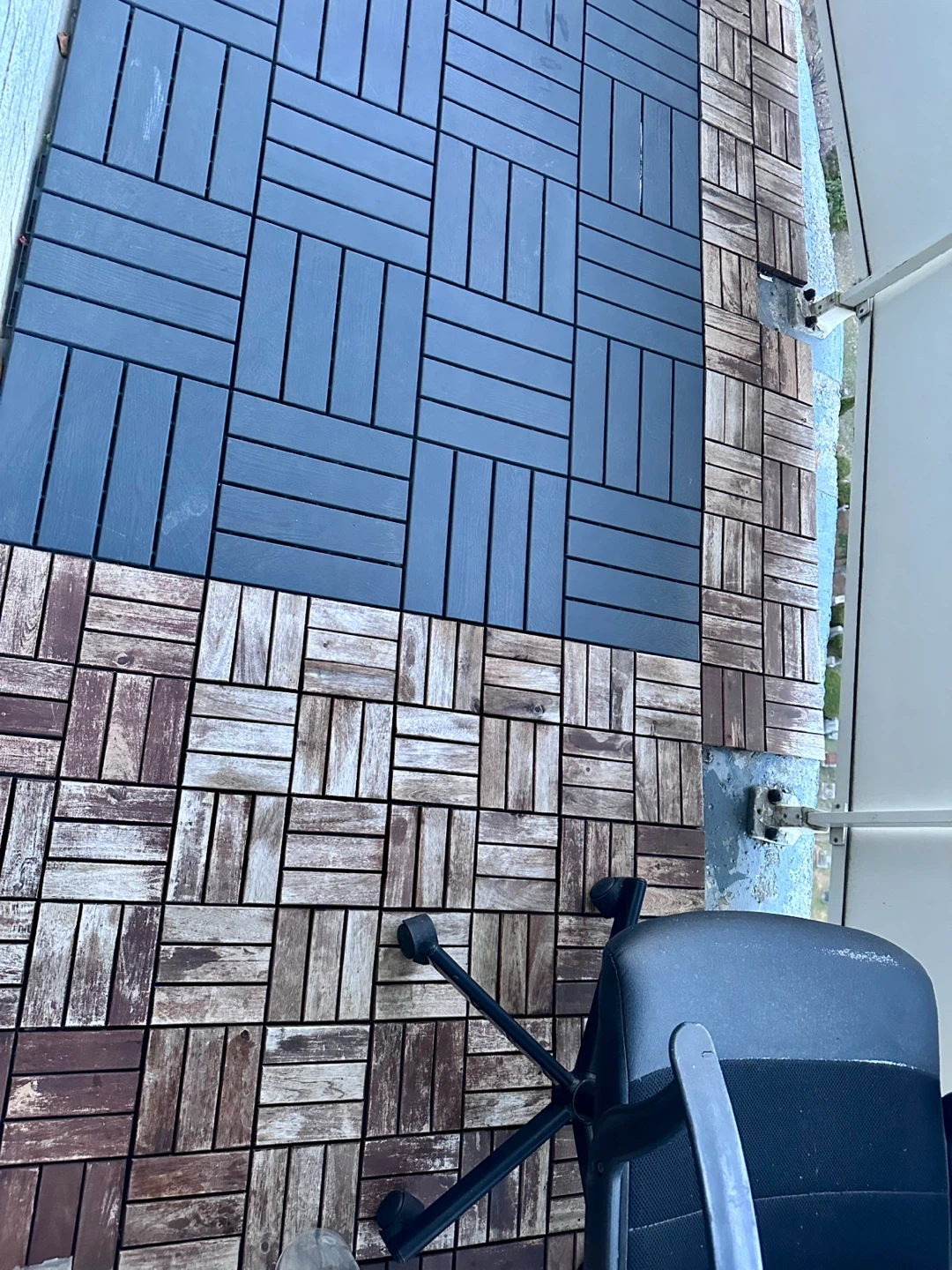 Deck Tiles - Blue and Wood - photo 2