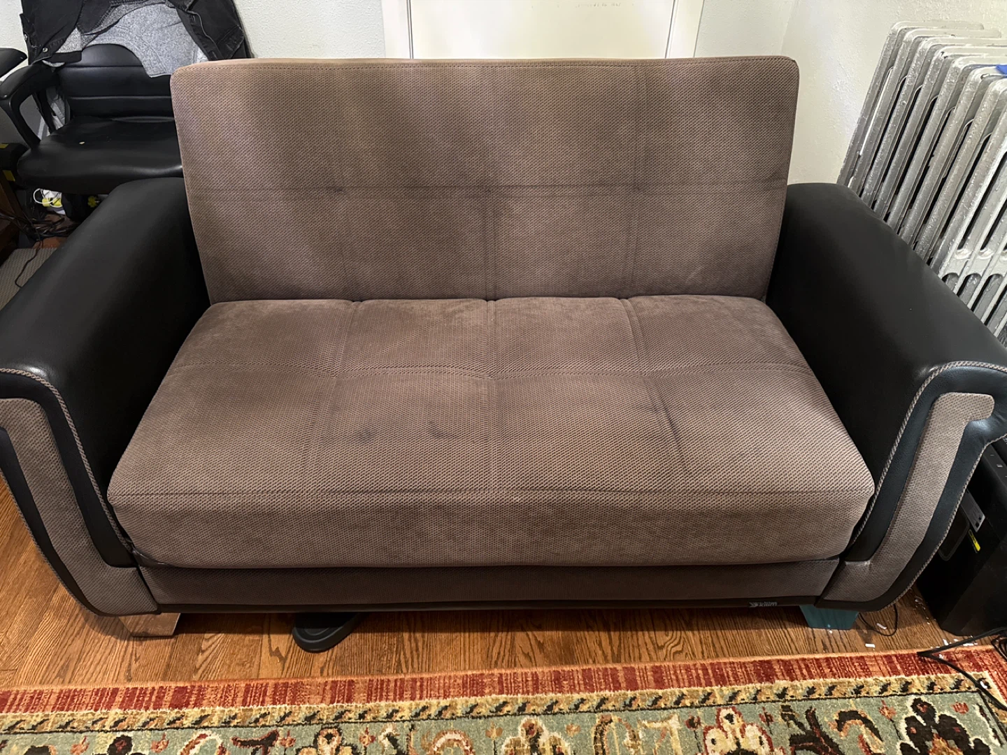Loveseat Sleeper Sofa with Storage - photo 2
