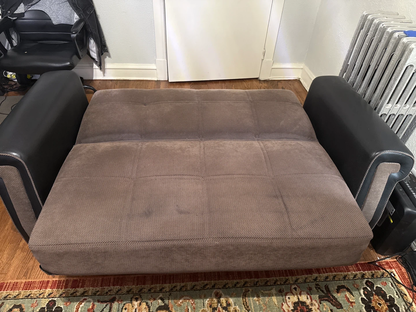 Loveseat Sleeper Sofa with Storage - photo 4