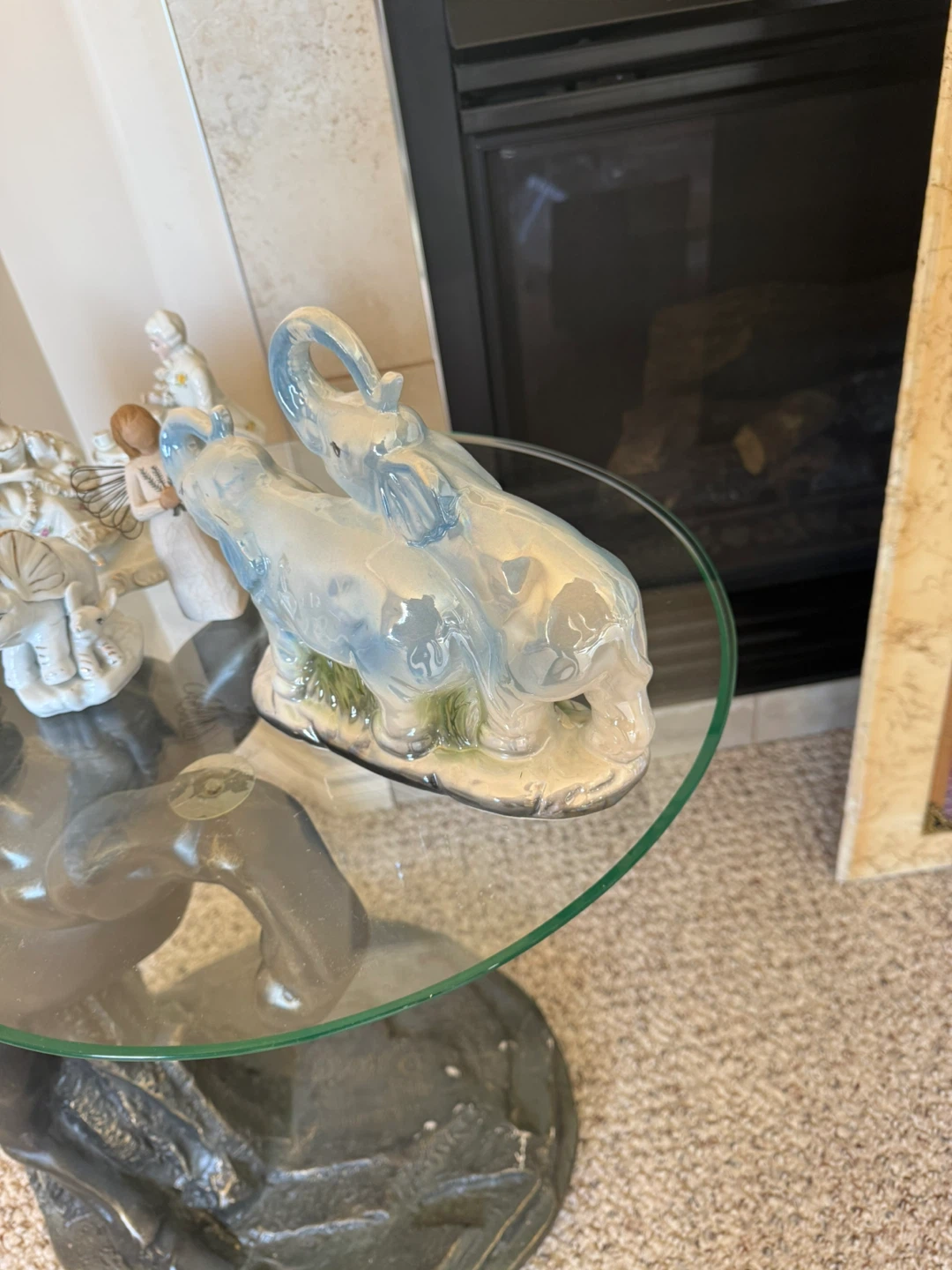 Vintage Ceramic Elephant Figurine - photo 4