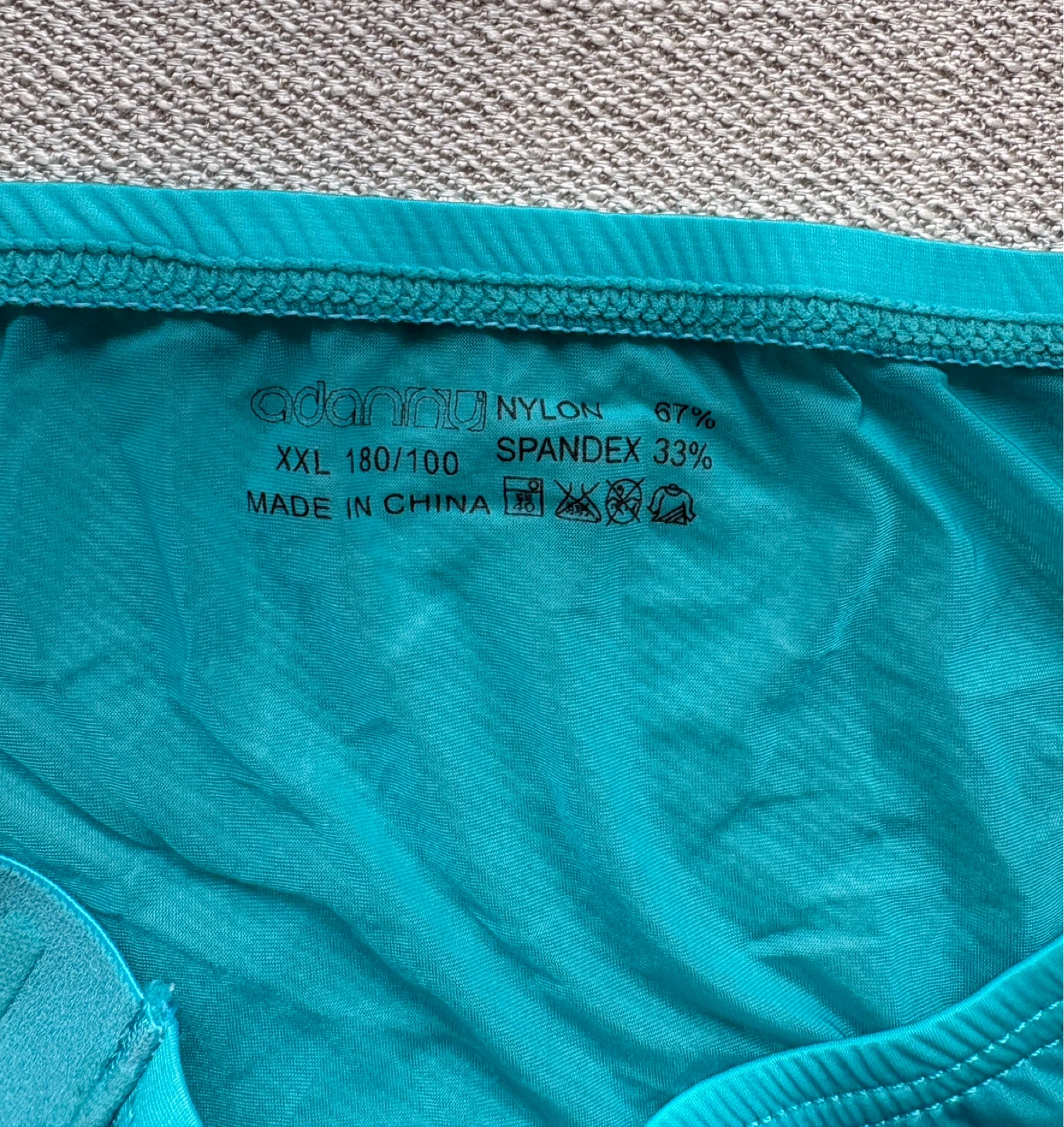 Men's Underwear - Teal Sheer Briefs - photo 3