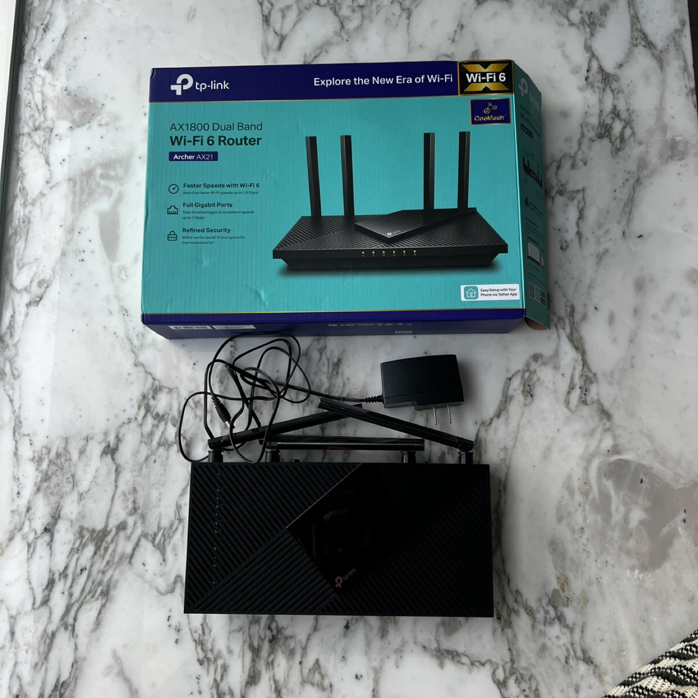 TP-Link AX1800 WiFi 6 Router (Archer AX21) - photo 4