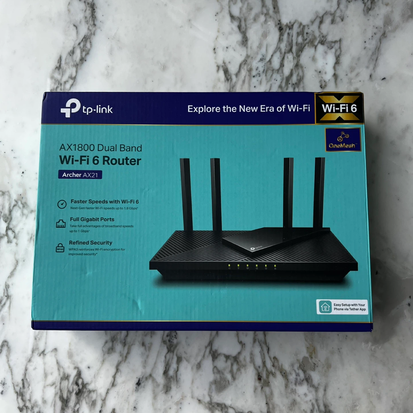 TP-Link AX1800 WiFi 6 Router (Archer AX21) - photo 5