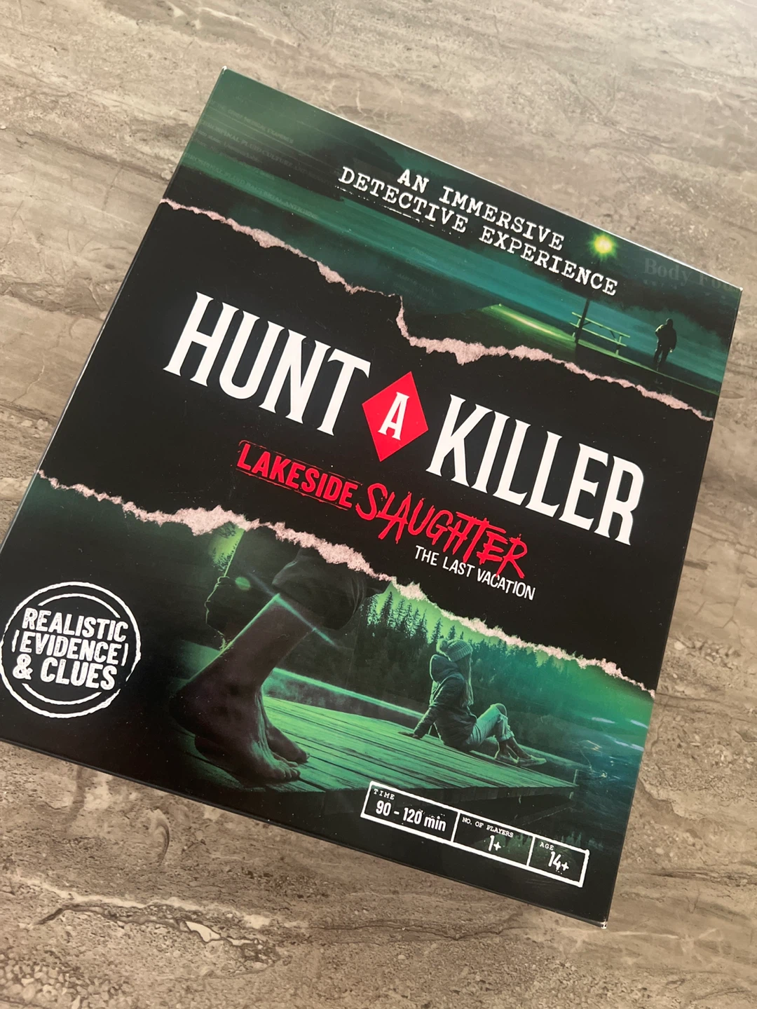 Hunt A Killer Lakeside Slaughter The Last Vacation Board Game