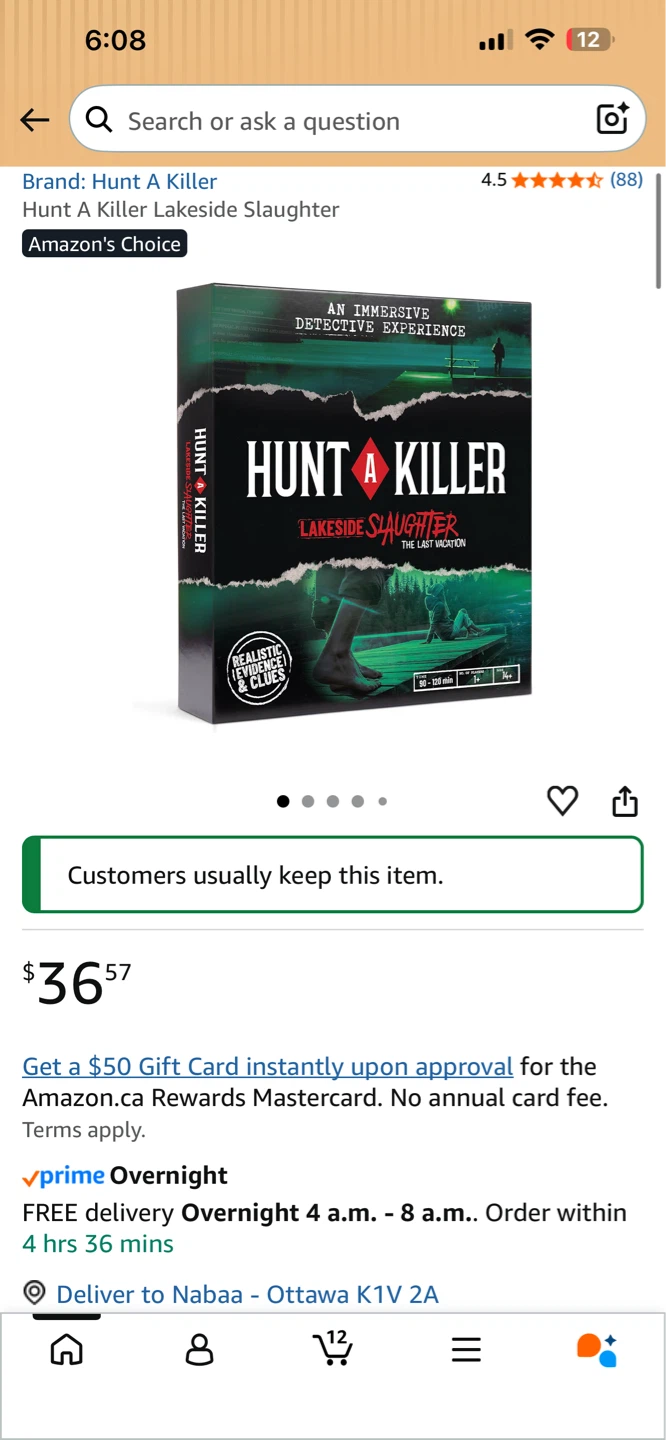 Hunt A Killer Lakeside Slaughter The Last Vacation Board Game - photo 5
