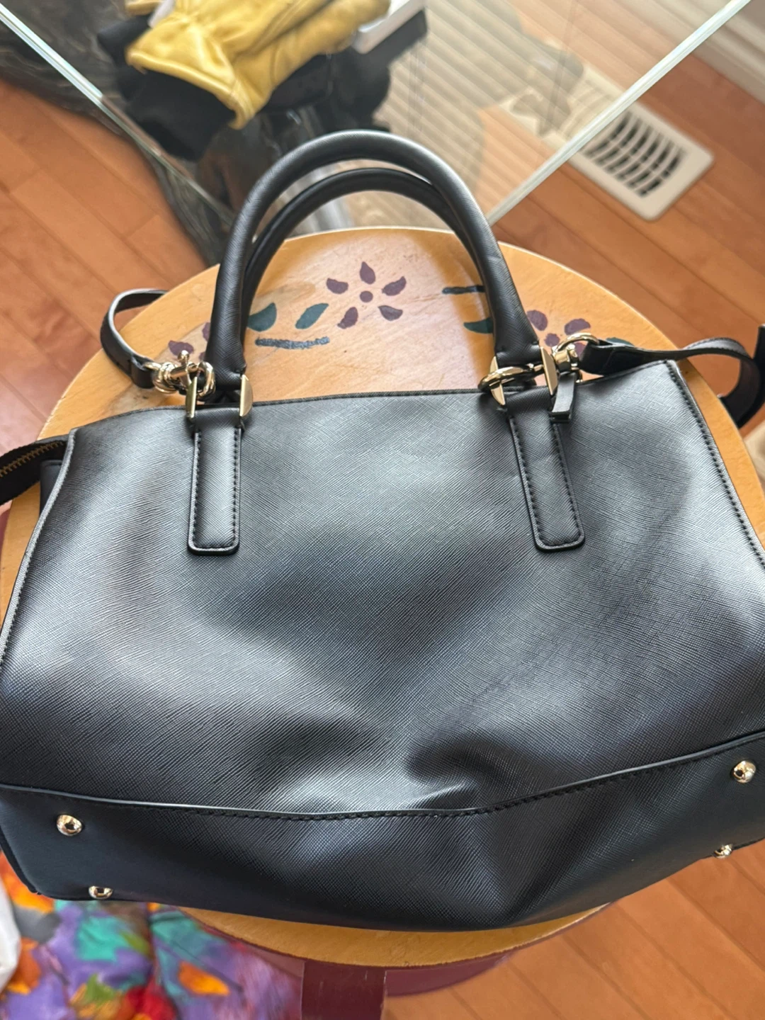 Guess Black Satchel Handbag - photo 4