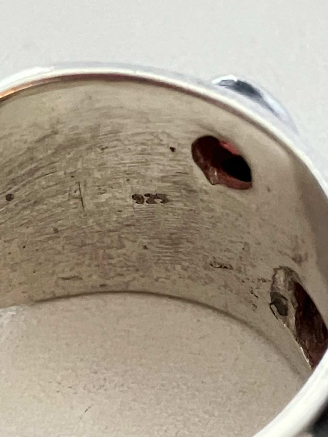 Sterling Silver Garnet Ring Size 8. 75 - photo 3
