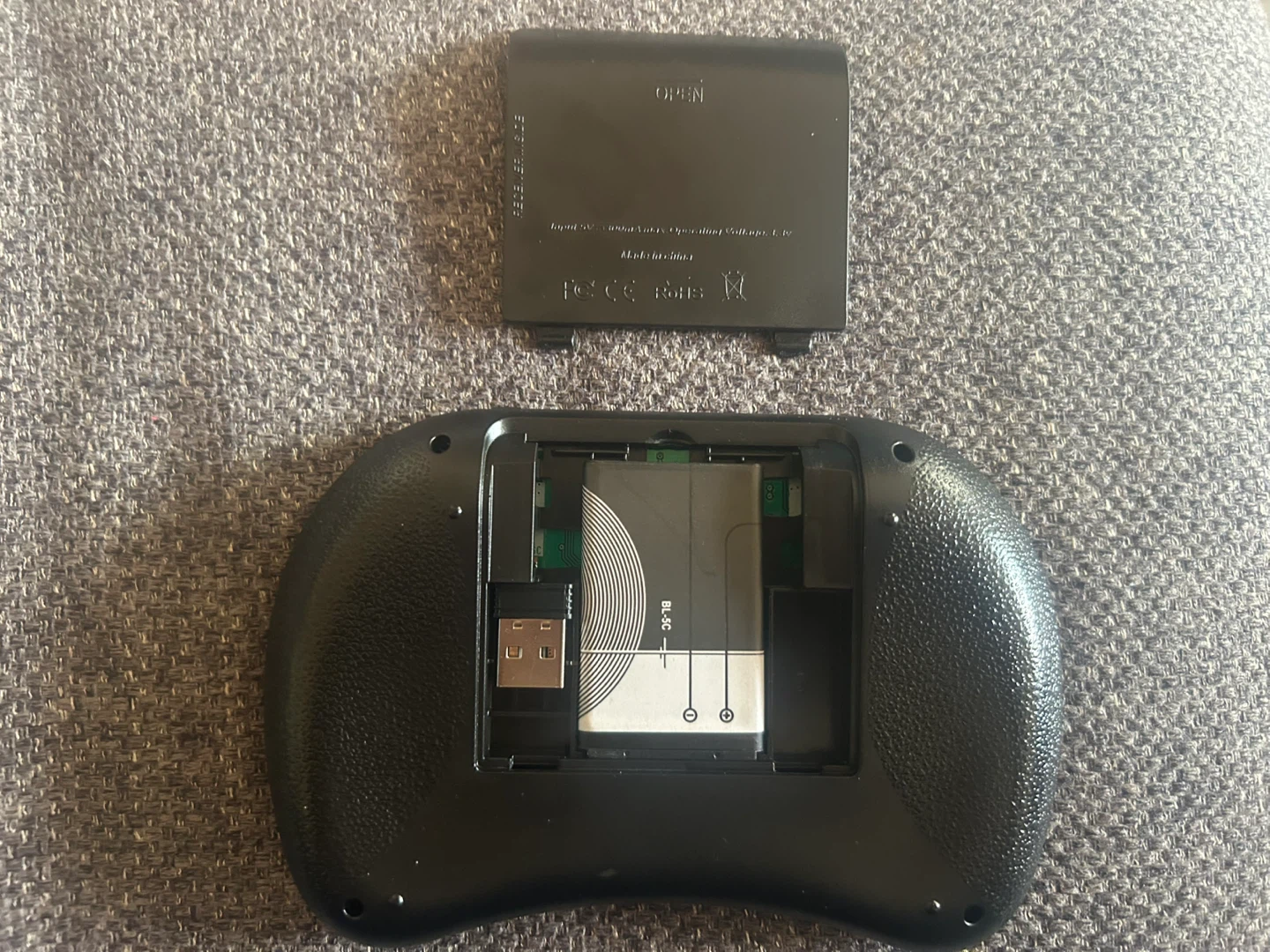 Wireless Mini Keyboard with Touchpad and Backlight - photo 5