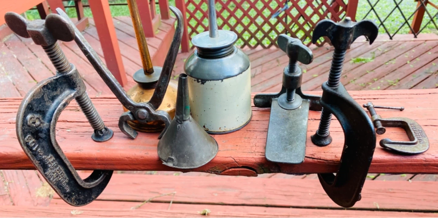 Vintage Tools PLUS an antique mini blow torch❗️ - photo 3