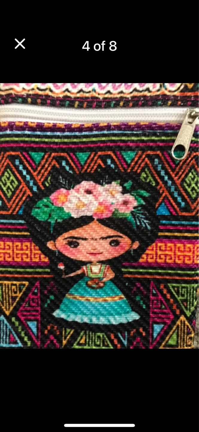 Womens hand woven cross body purse - photo 4