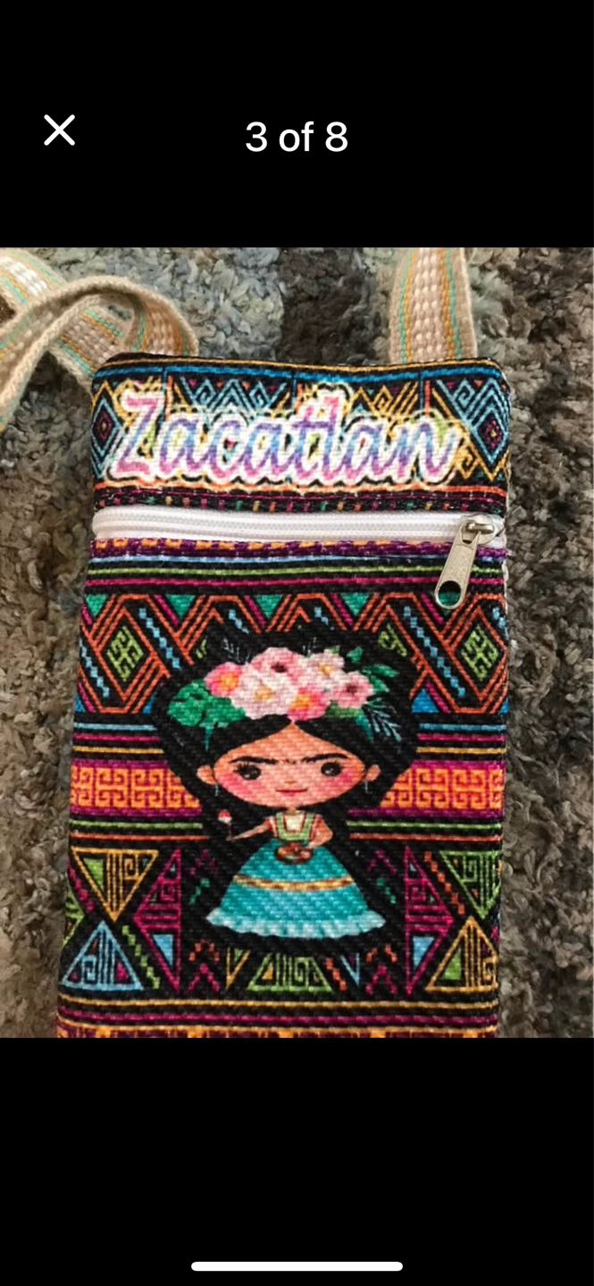Womens hand woven cross body purse - photo 3