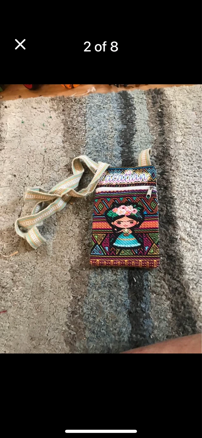 Womens hand woven cross body purse - photo 2