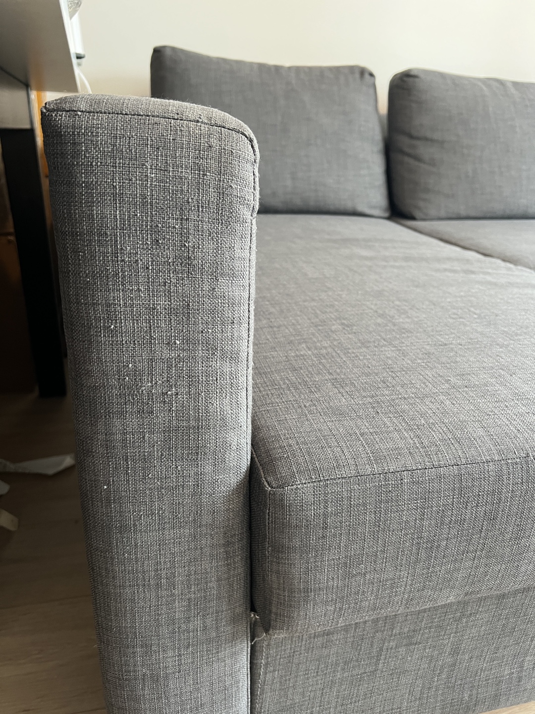 Grey Sectional Sofa Bed - photo 3