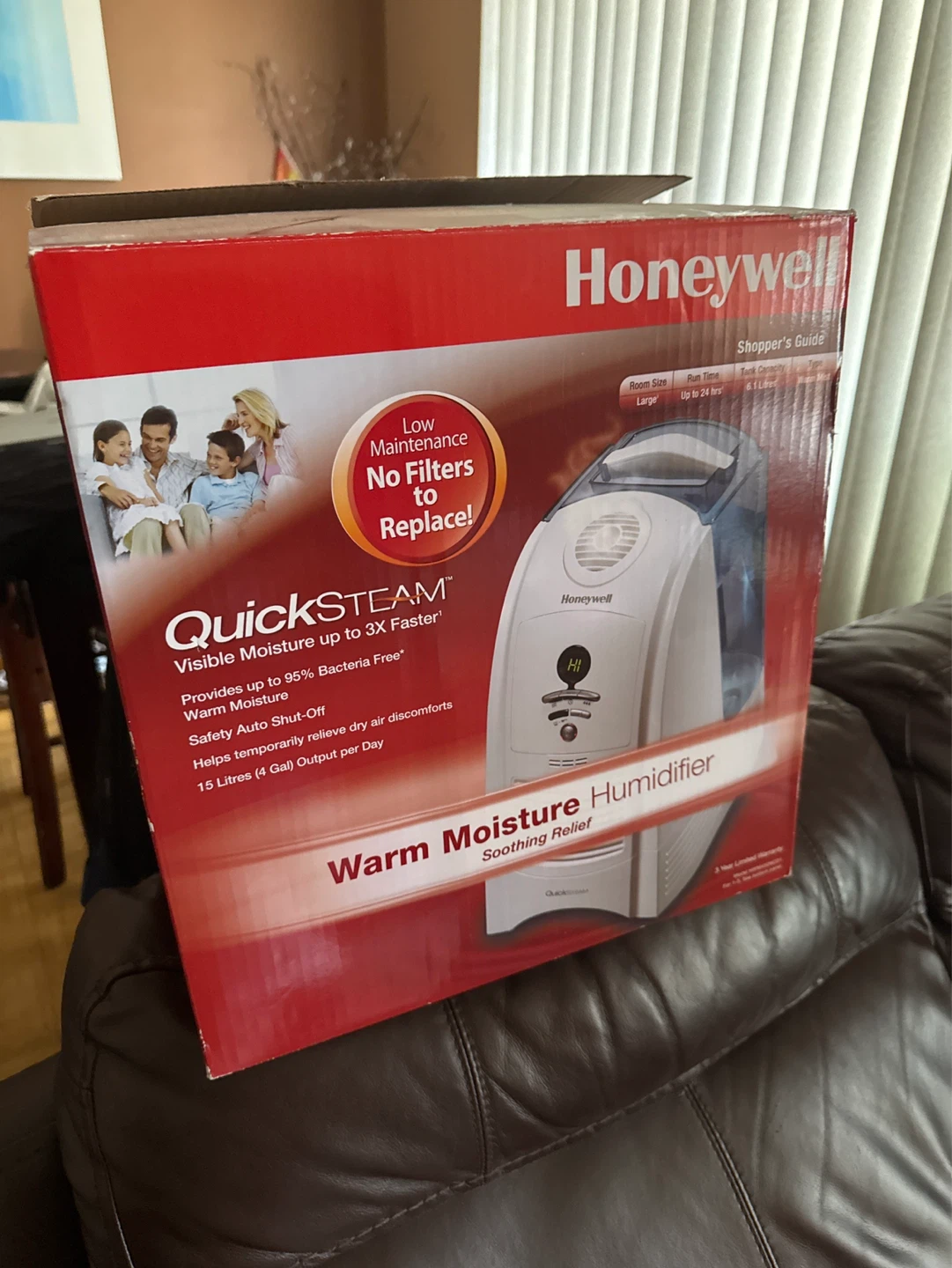 🌱 Honeywell QuickSTEAM Warm Moisture Humidifier