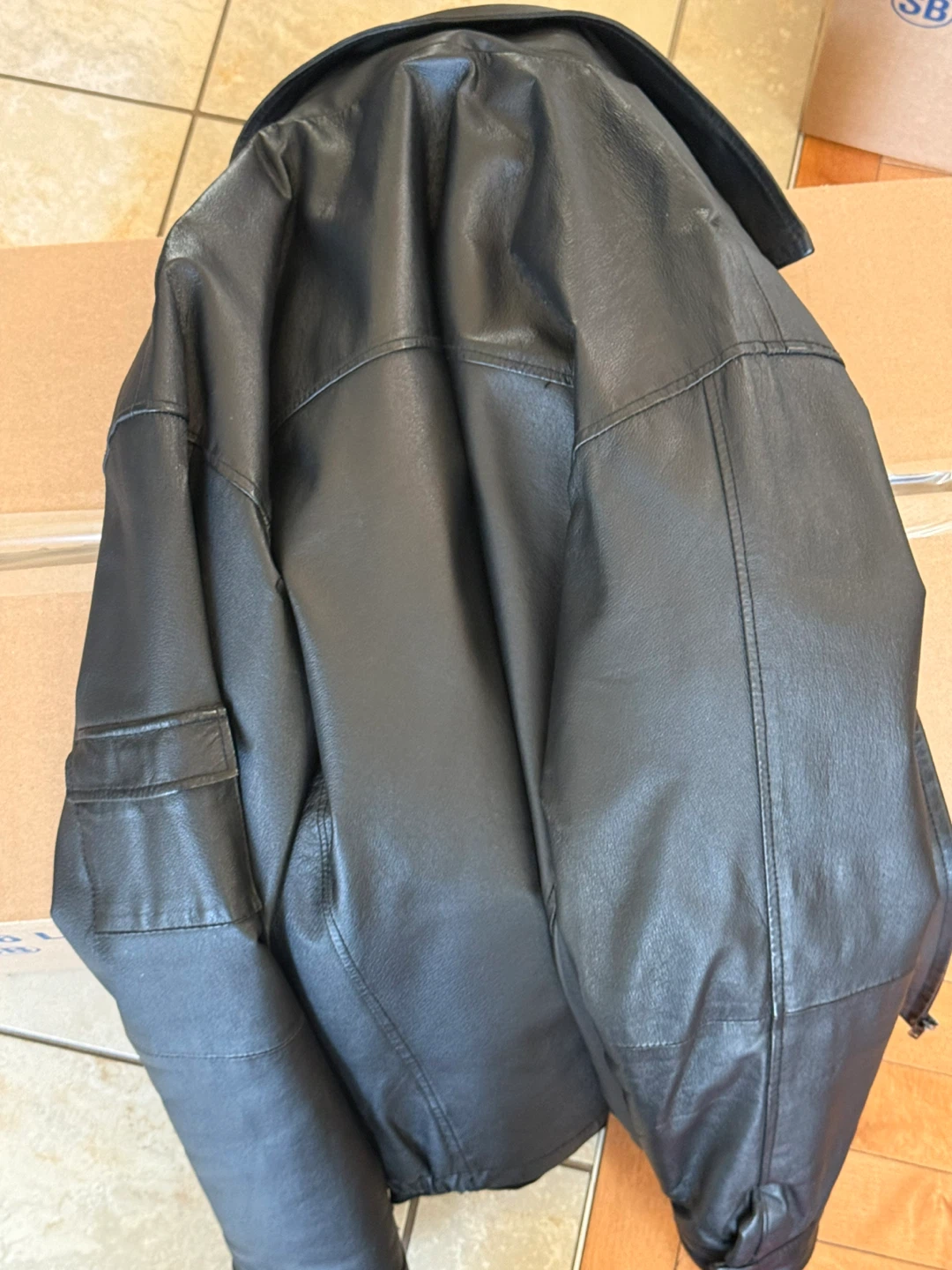 Pelle Studio Black Leather Jacket - Size S/G - photo 2