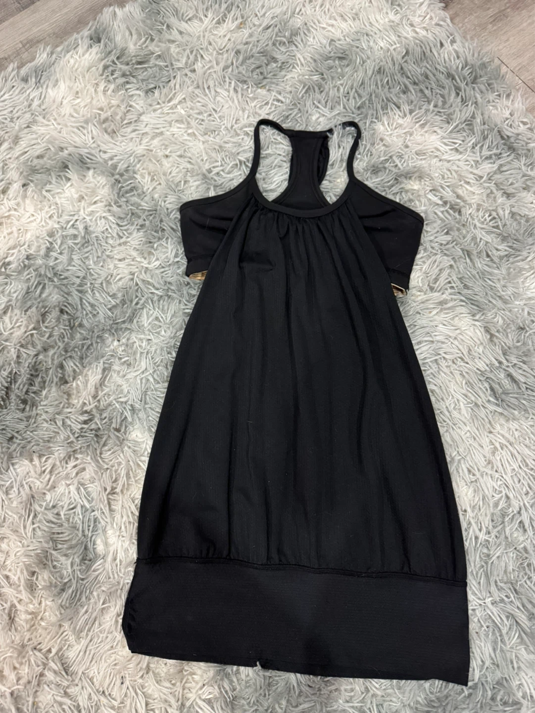 Lululemon Black Tank Top with Built-in Bra