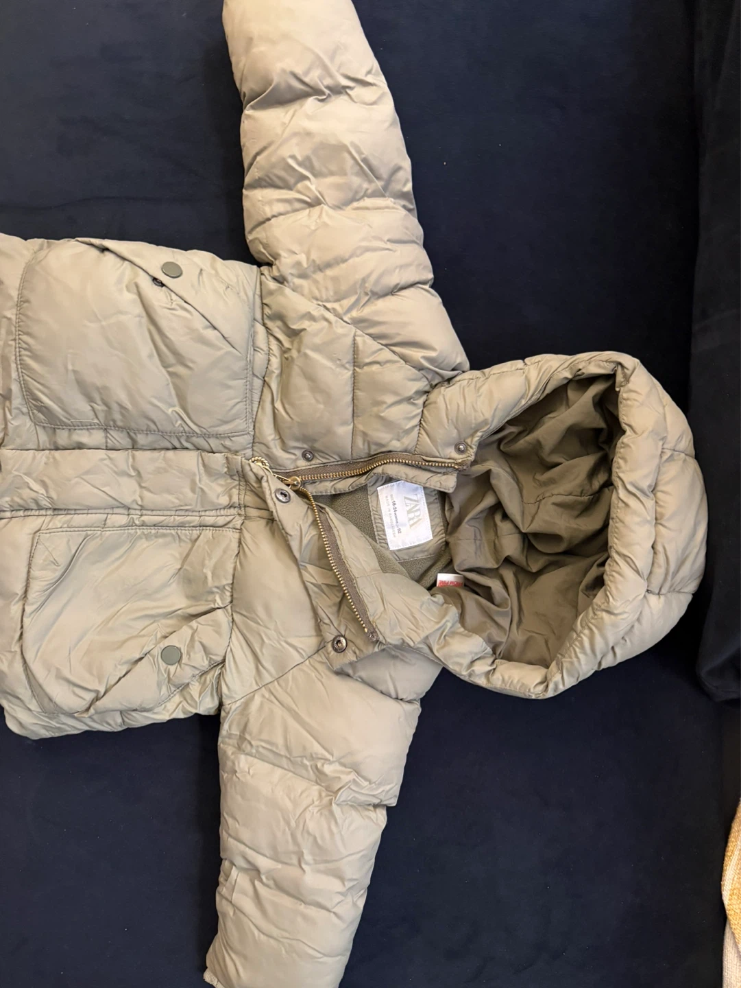The North Face and Zara Puffer Jackets - photo 2