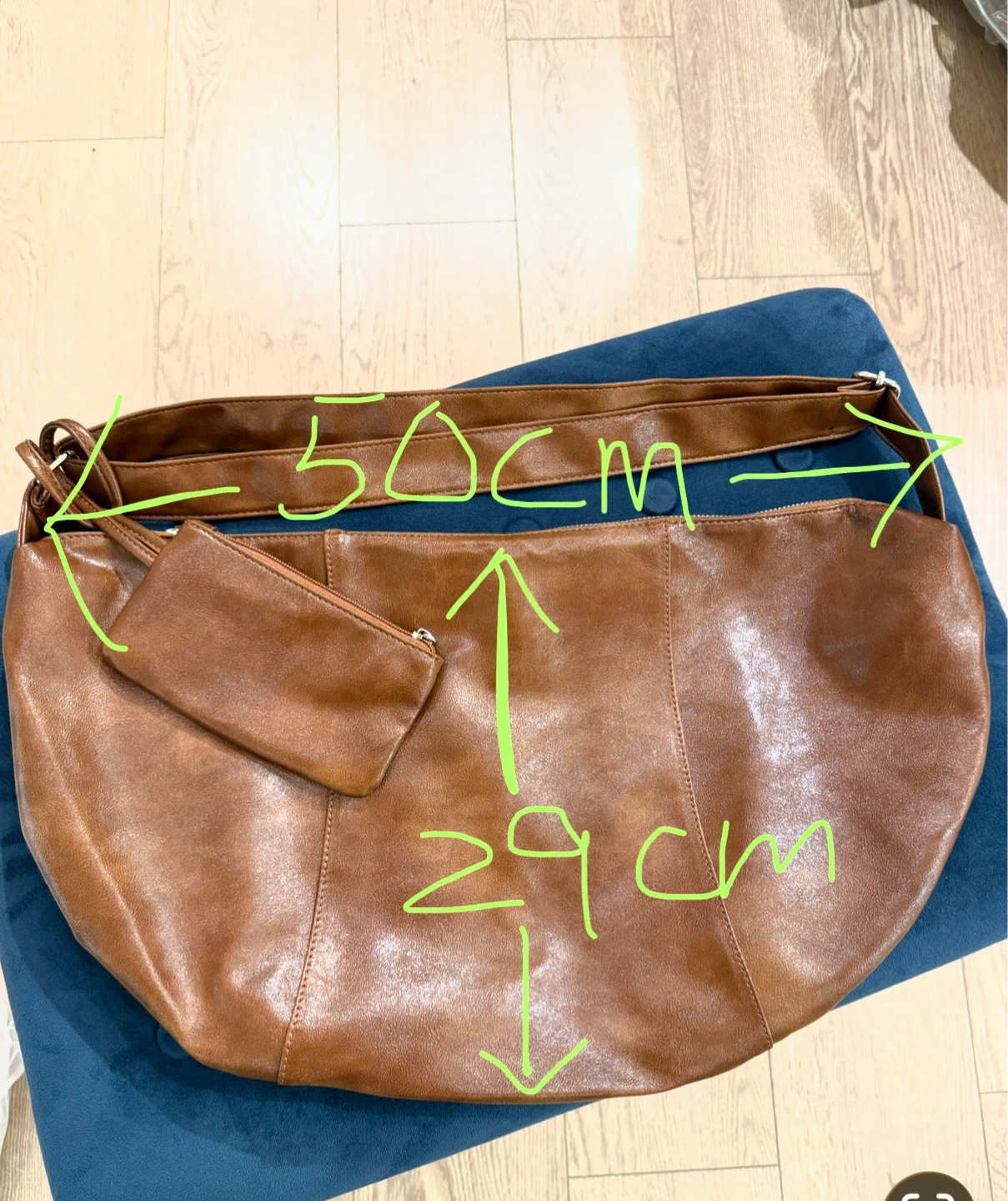 Brand New Faux Leather Hobo Bag - photo 4
