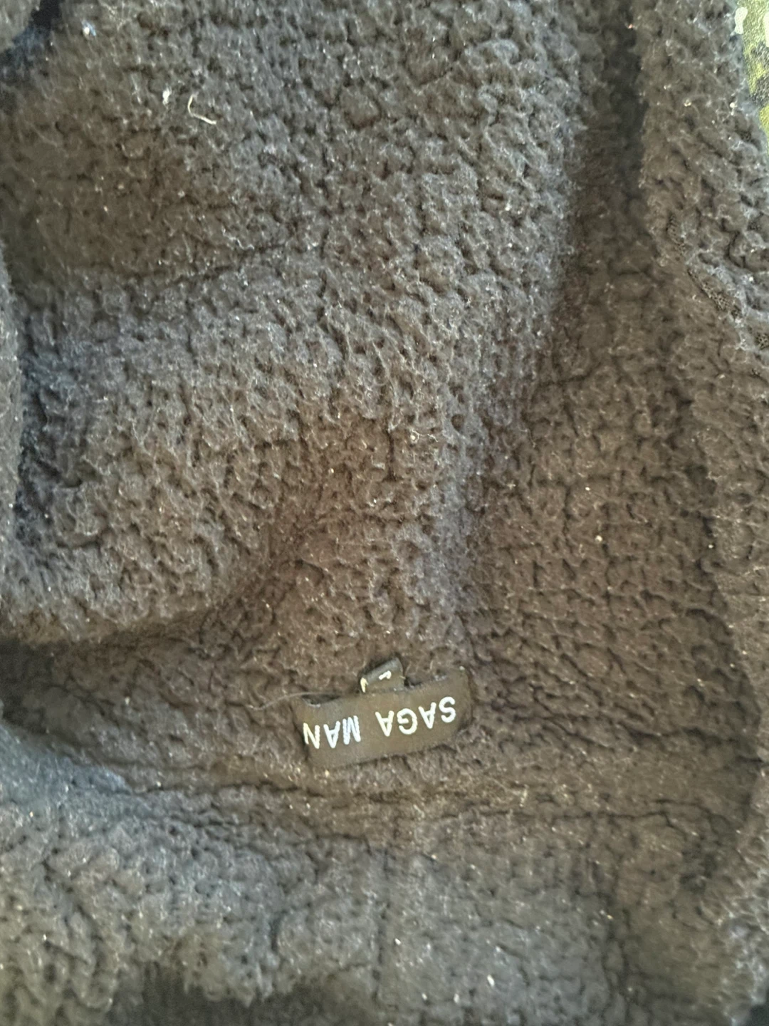 Saga Man Camo Sherpa Lined Hoodie - photo 3