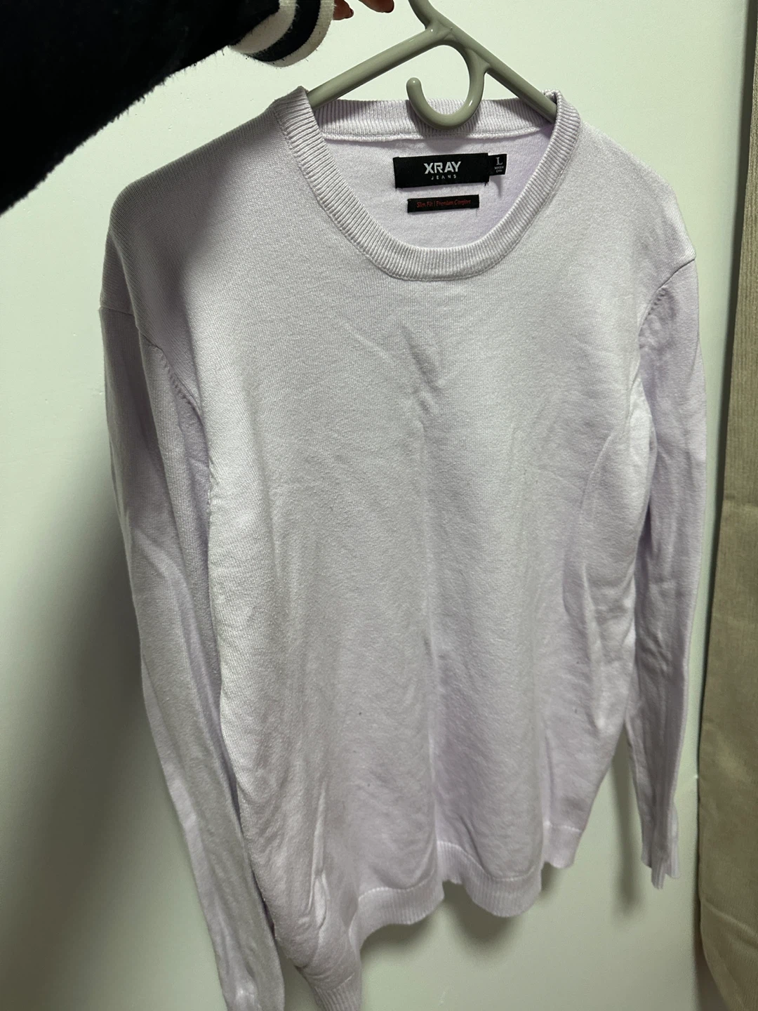 XRAY JEANS Slim Fit Sweater - Lavender - Size L