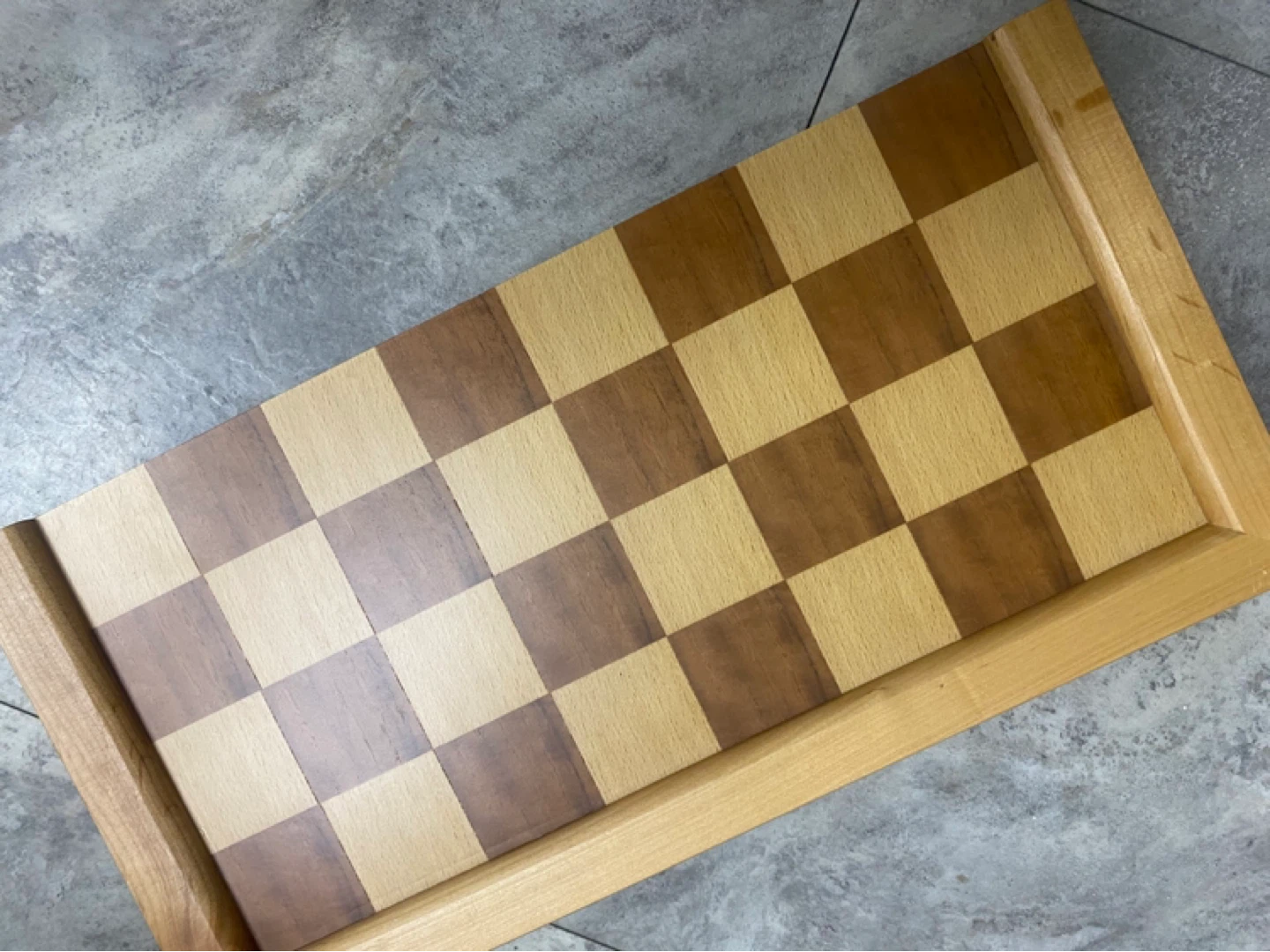 Wooden Chess Set with Case - photo 2