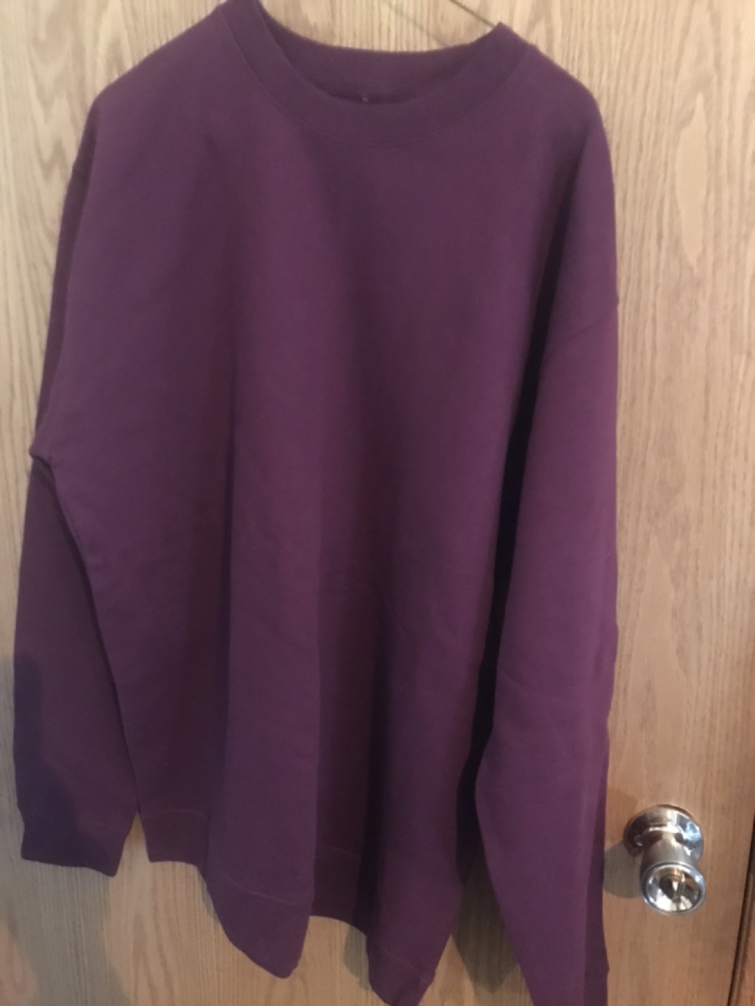Maroon Crewneck Sweatshirt