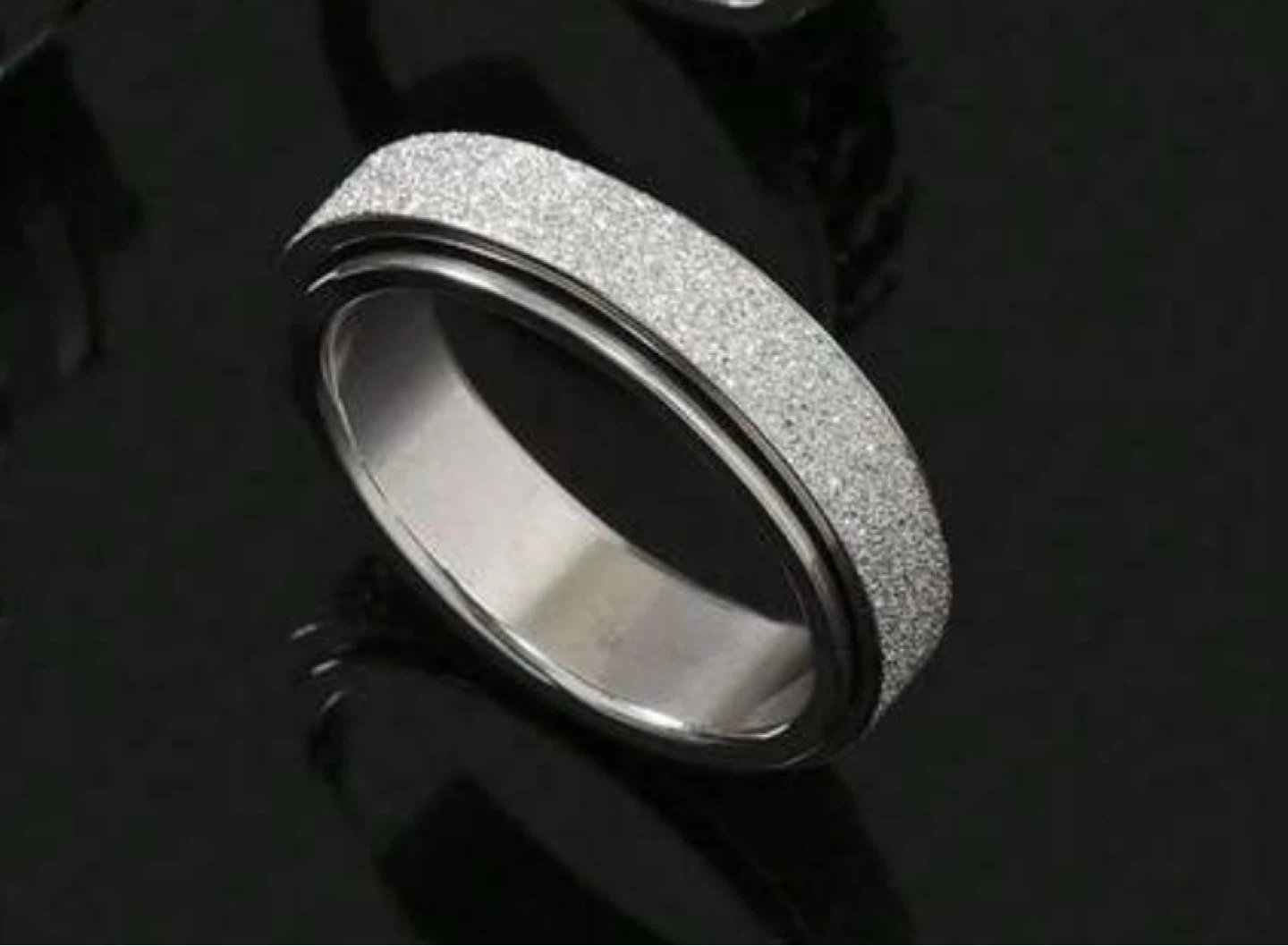 Sparkly Spinner Ring