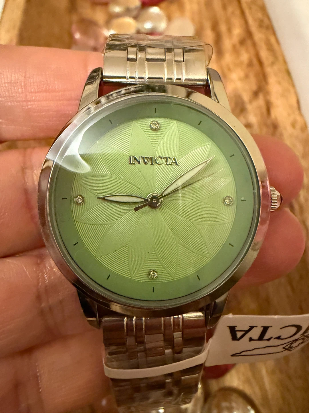 Invicta wildflower tigerlily 34 mm steel watch - photo 3