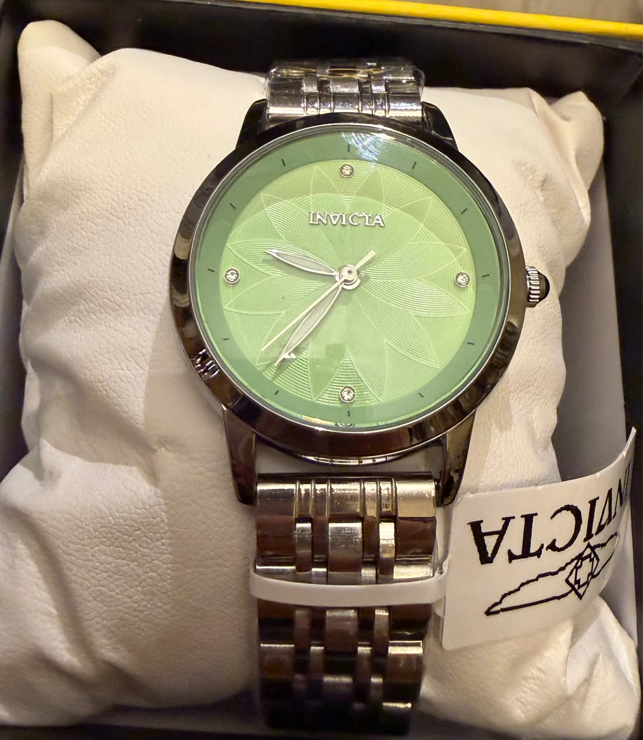 Invicta wildflower tigerlily 34 mm steel watch