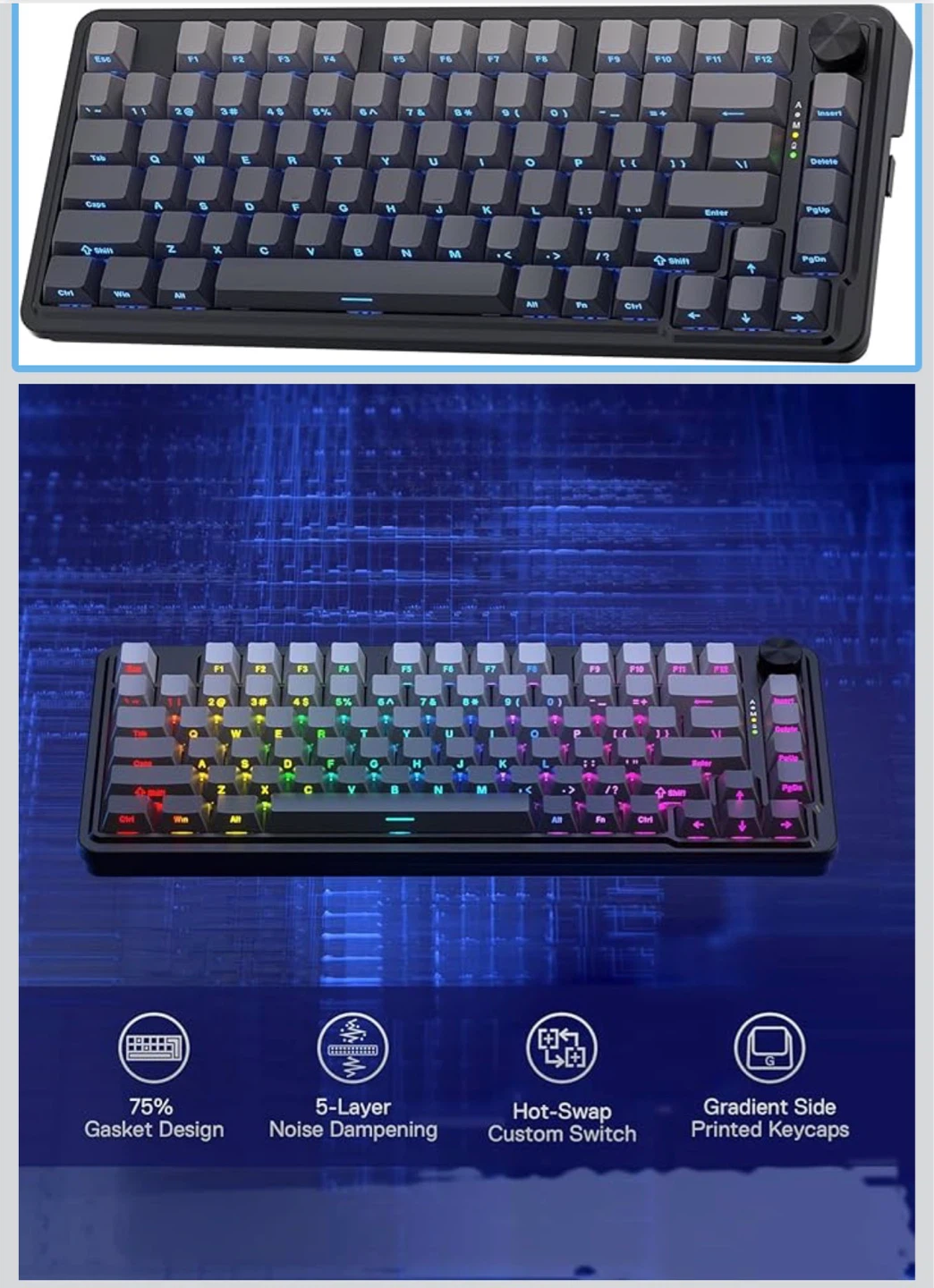 New Redragon K656 Pro 81 Keys Mechanical Keyboard - photo 2