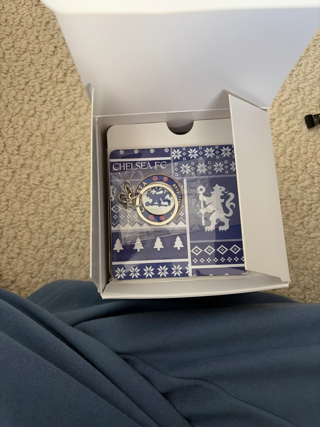 Chelsea FC Mug, Coaster & Keyring Gift Set