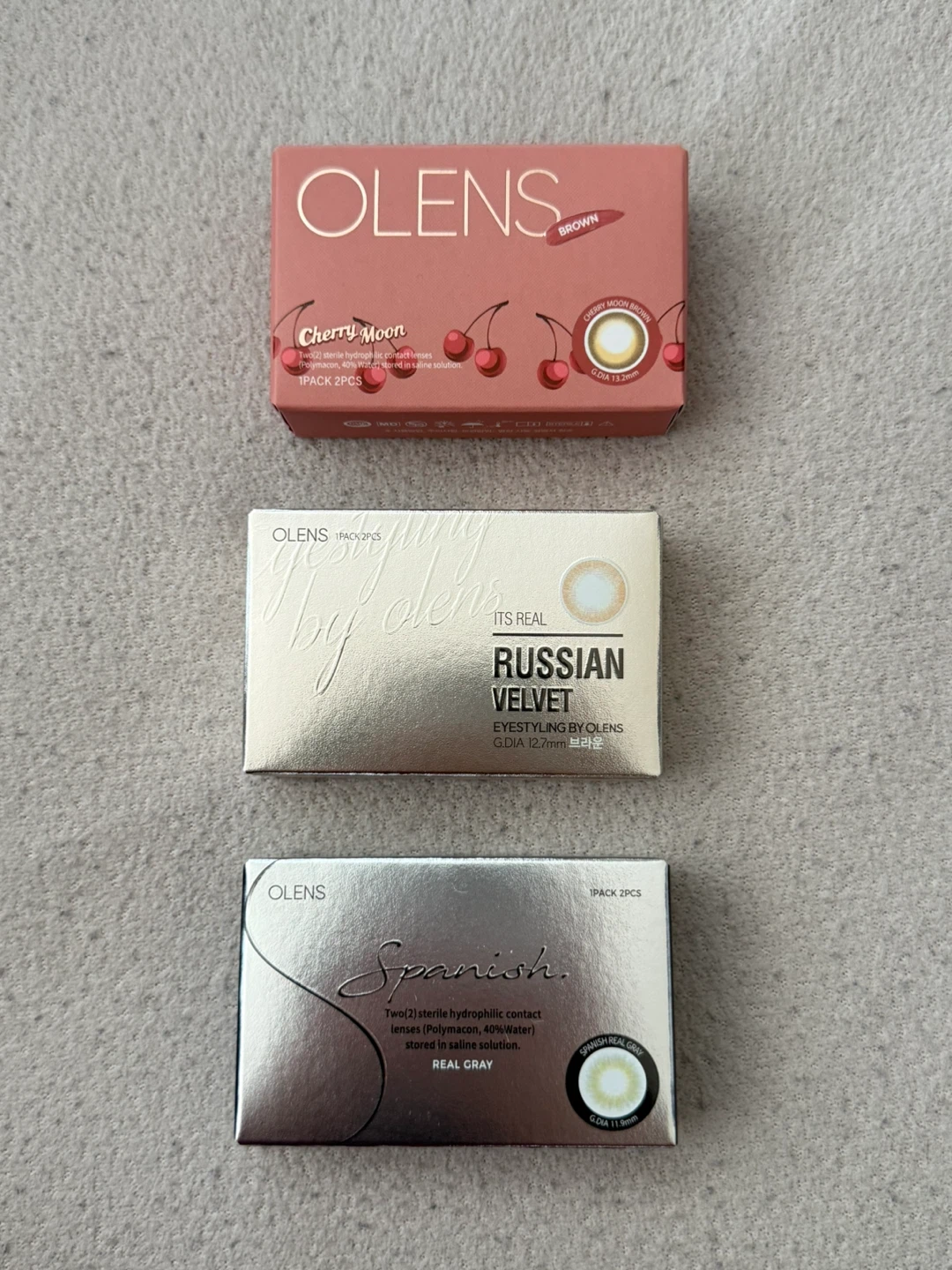 olens monthly lenses