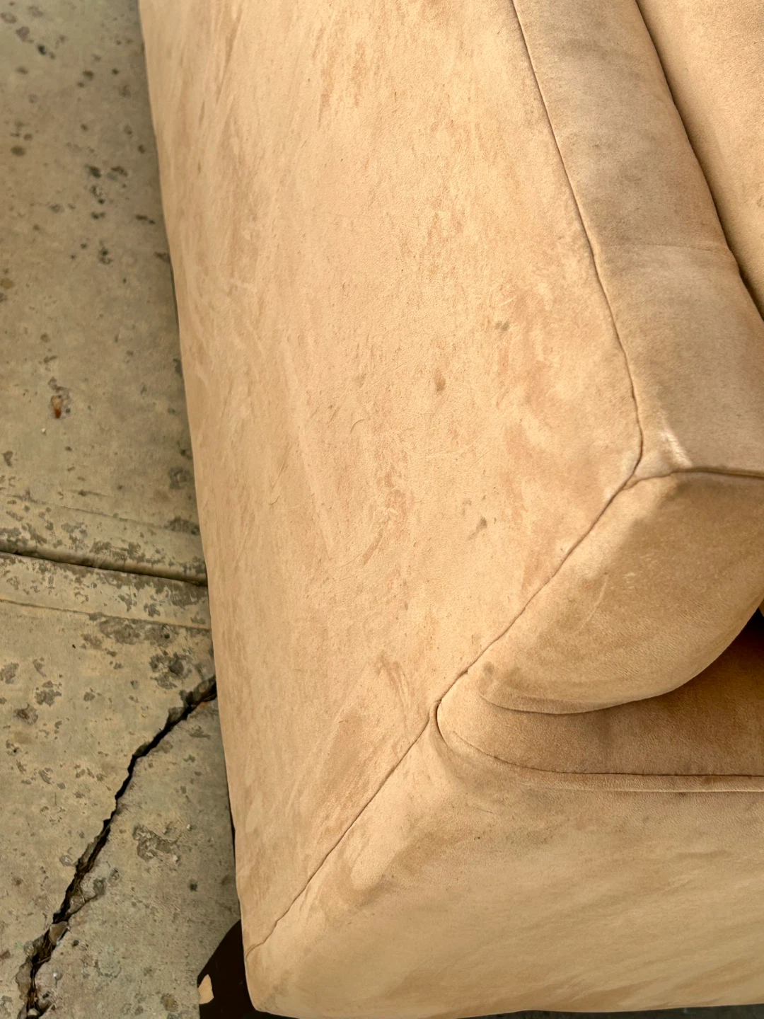 Tan Loveseat Sofa - photo 4