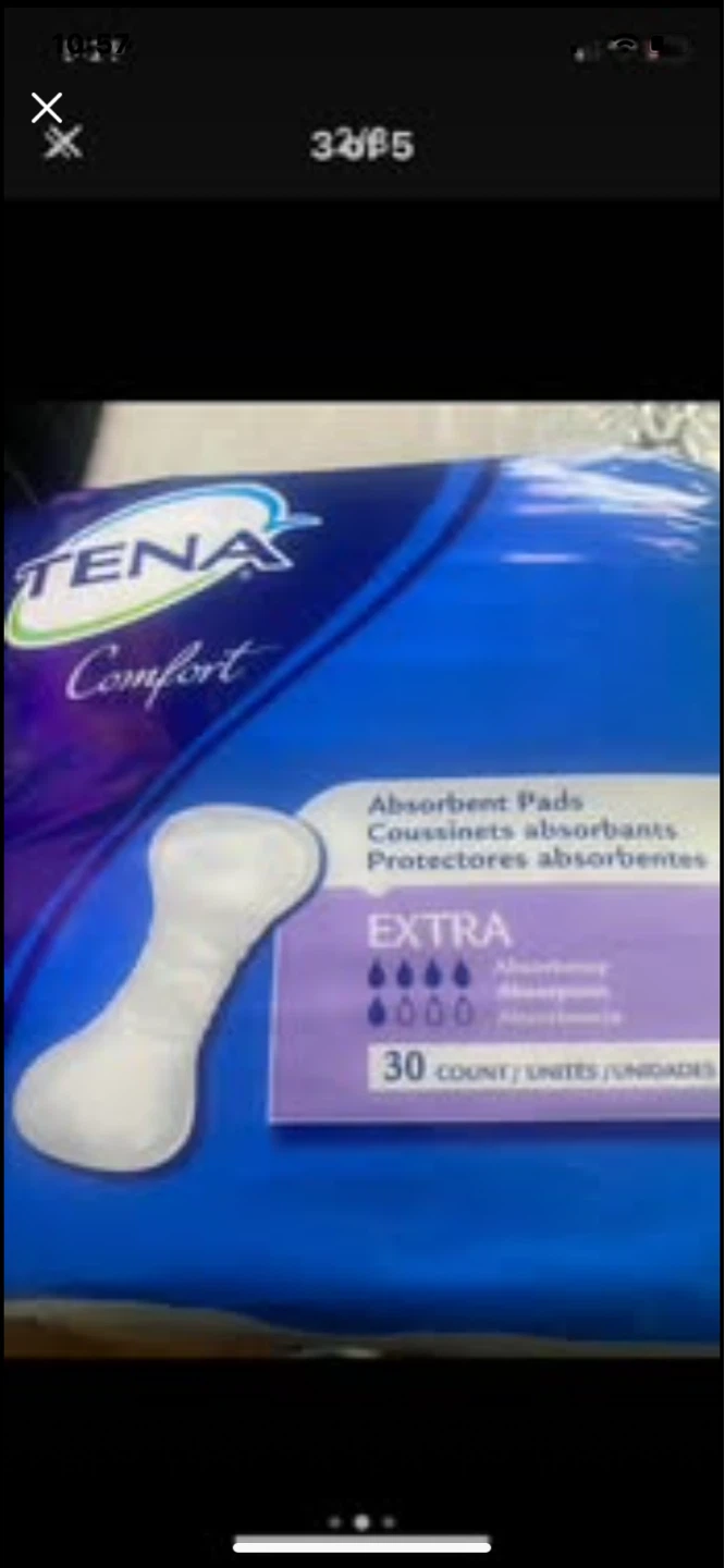 TENA Comfort Extra Absorbent Pads - 30 Count - photo 2