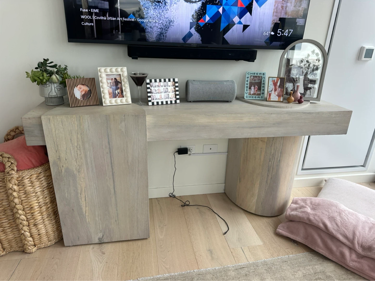 Modern Wooden Console Table