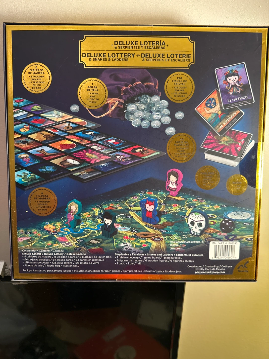 Deluxe Loteria & Snakes and Ladders Game - photo 2