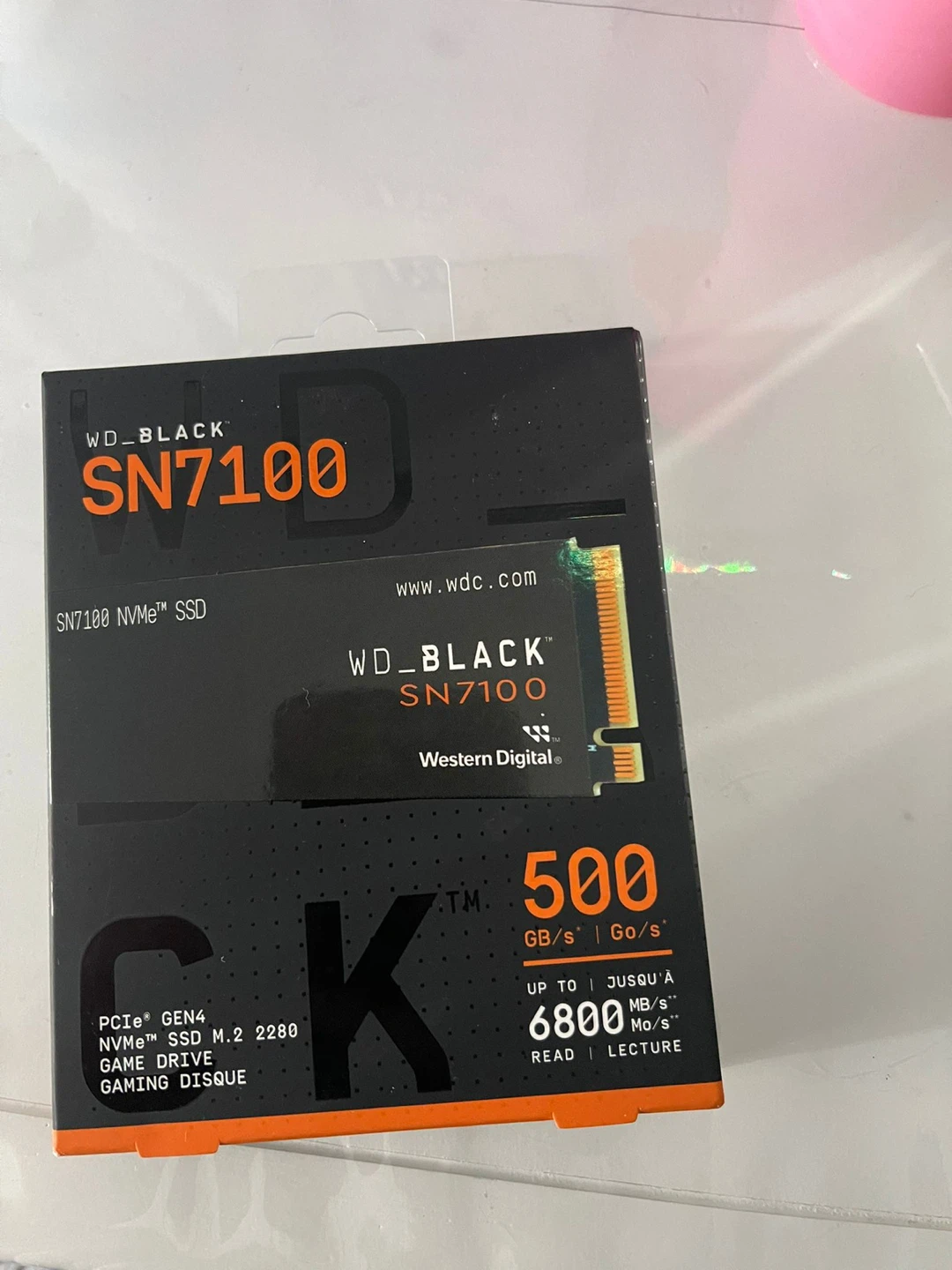 WD Black SN7100 NVMe SSD